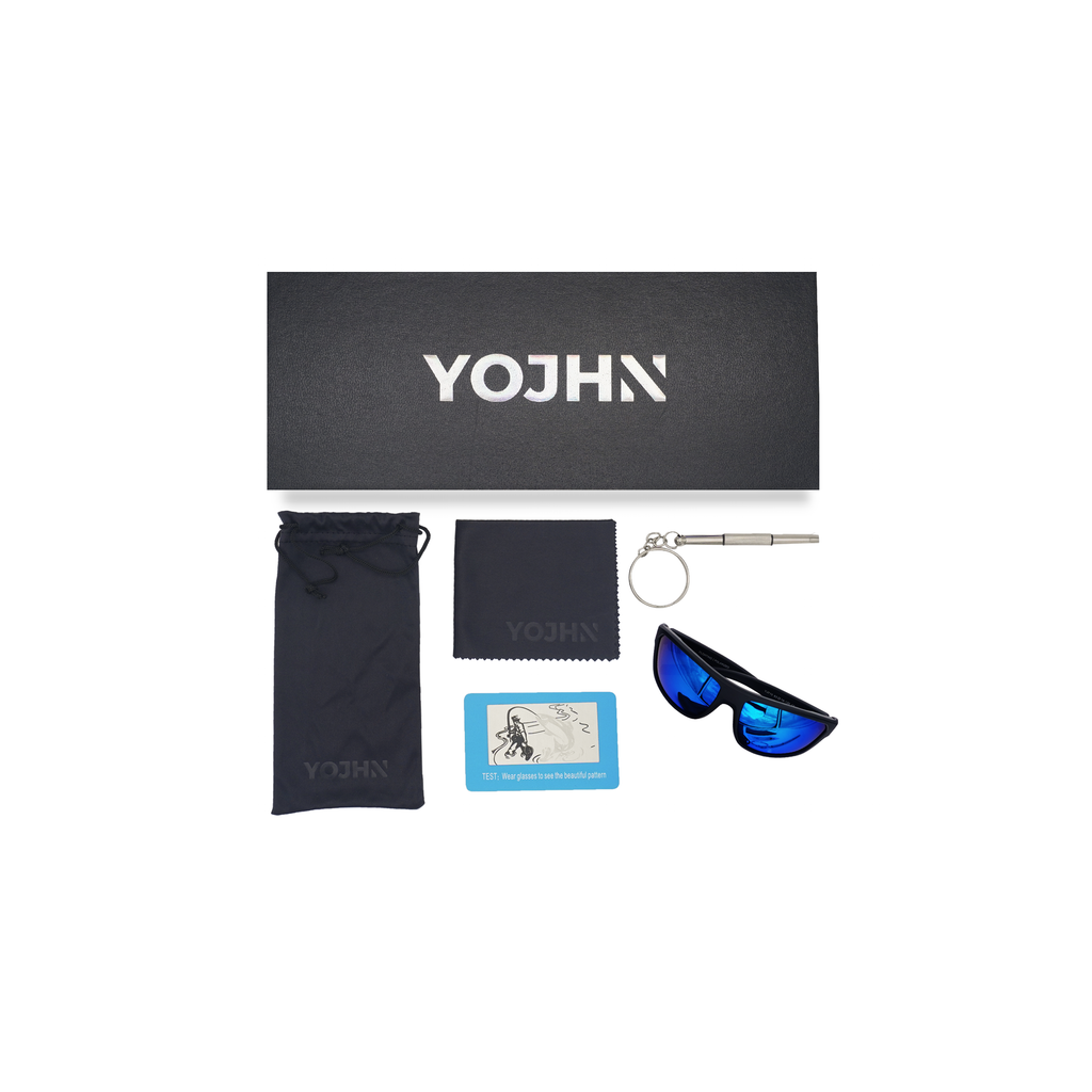 Poarized Floating Fishing Sunglasses for Men Women YJ777