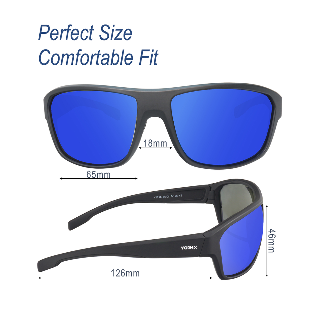 Poarized Floating Fishing Sunglasses for Men Women YJ777