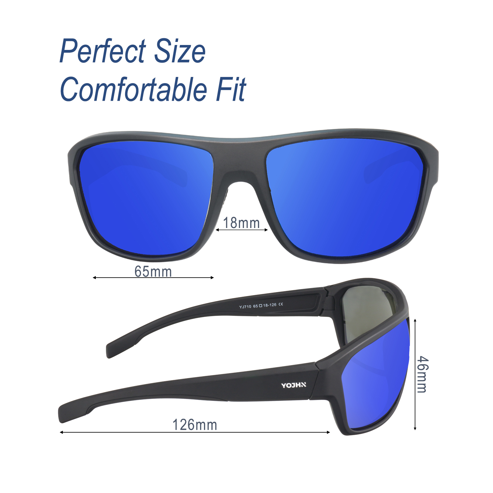 Poarized Floating Fishing Sunglasses for Men Women YJ777