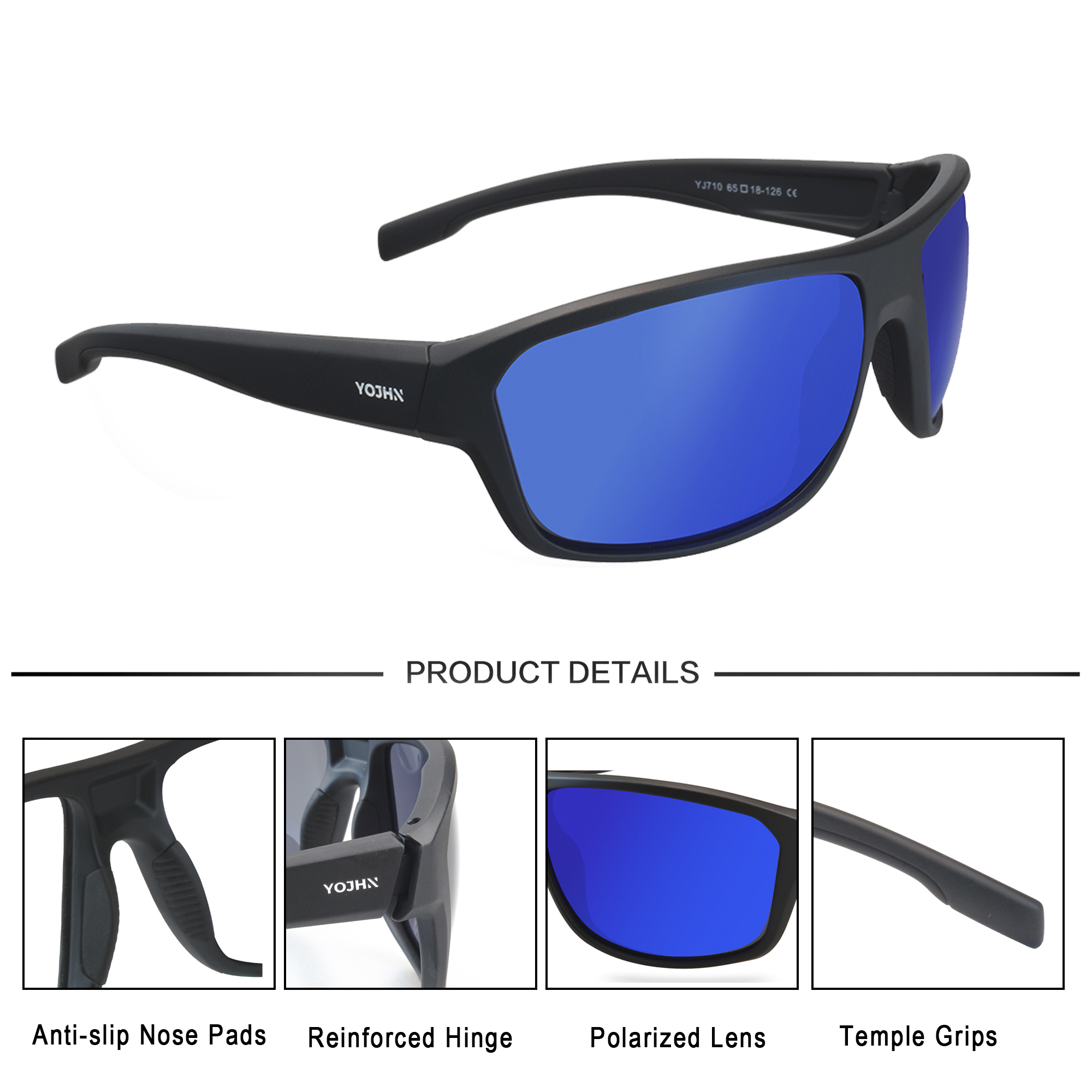 Poarized Floating Fishing Sunglasses for Men Women YJ777