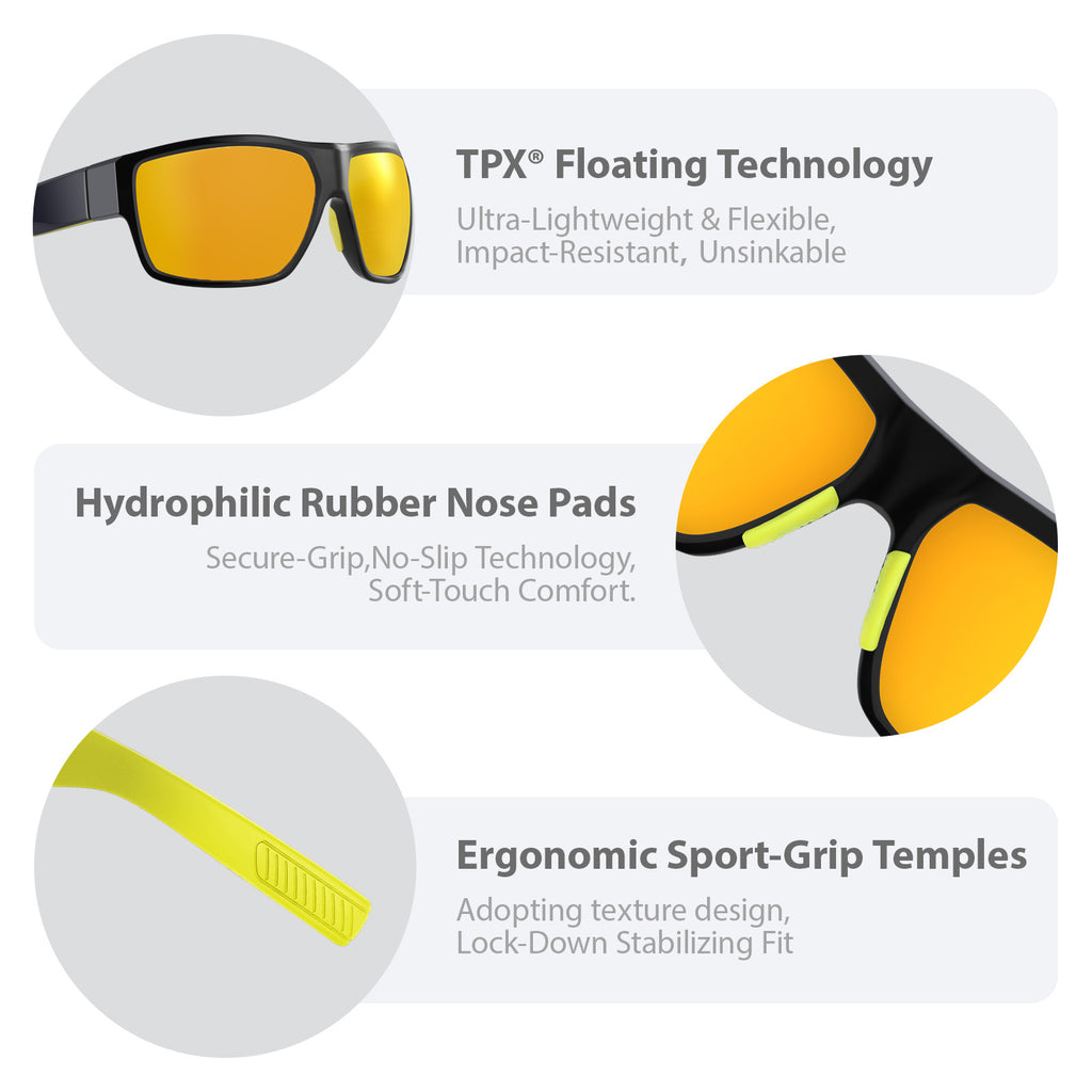 Floating Polarized Fishing Sunglasses for Water Sports YJ371