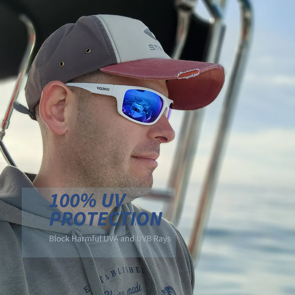 Poarized Floating Fishing Sunglasses for Men Women YJ777