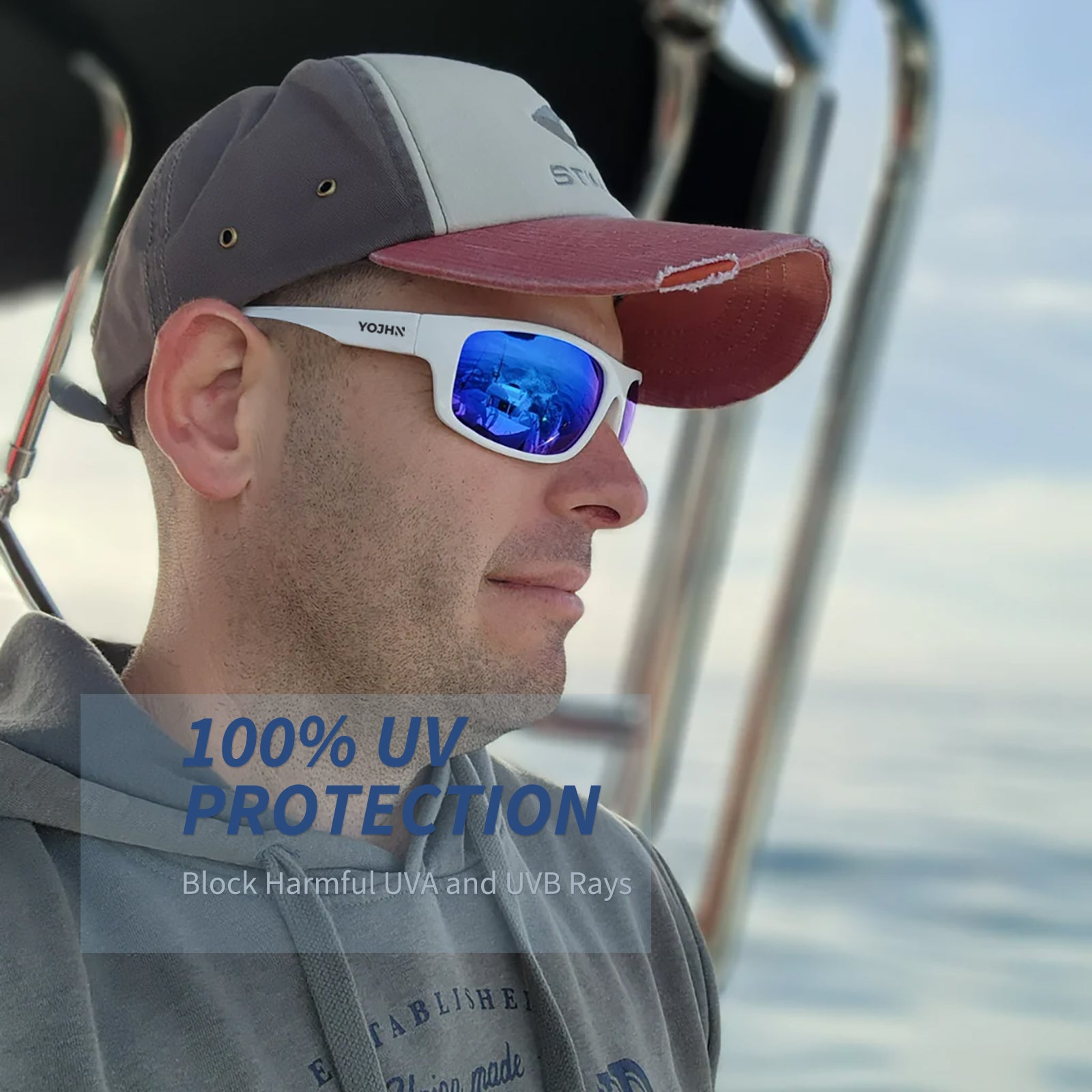 Poarized Floating Fishing Sunglasses for Men Women YJ777