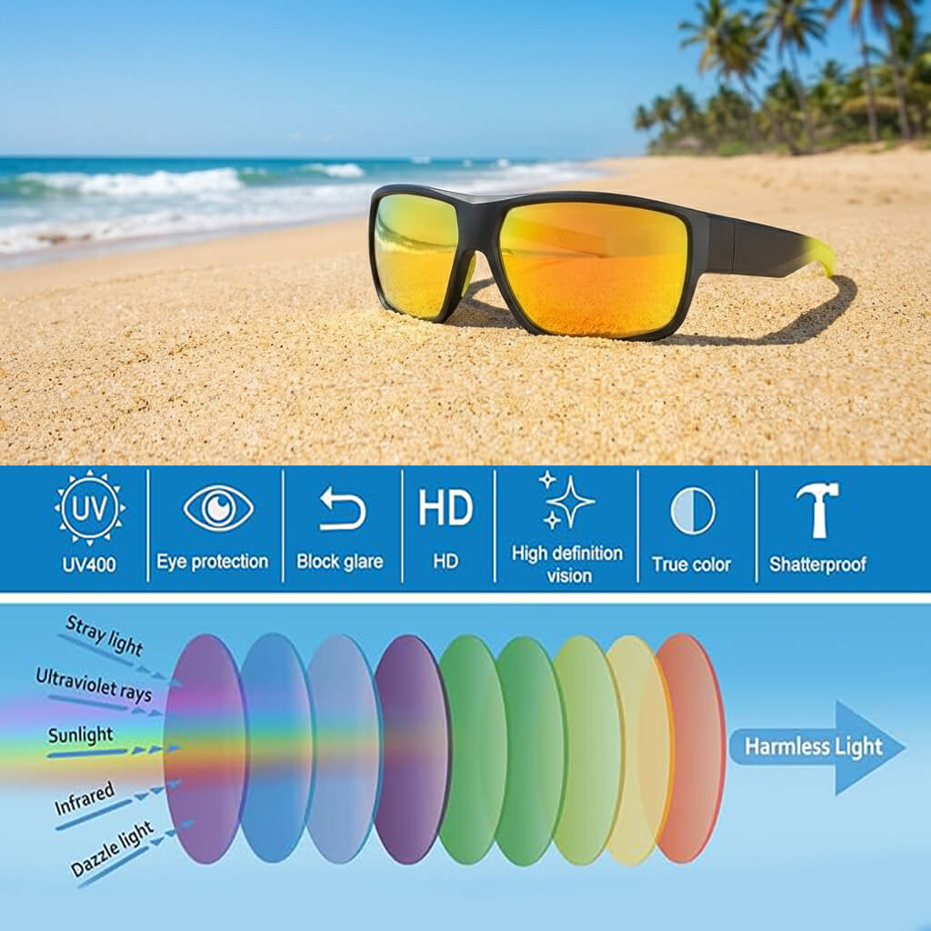 Floating Polarized Fishing Sunglasses for Water Sports YJ371